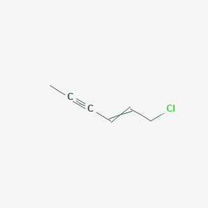 1-Chlorohex-2-EN-4-yne