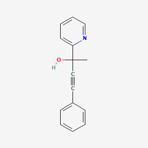 alpha-Methyl-alpha-(phenylethynyl)-2-pyridinemethanol