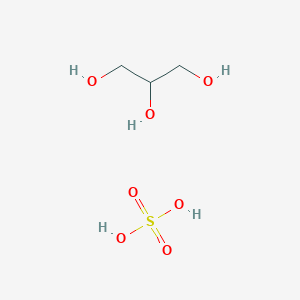 Propane-1,2,3-triol;sulfuric acid