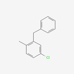 2-Benzyl-4-chloro-1-methylbenzene