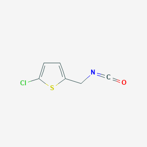 B1464052 2-Chloro-5-(isocyanatomethyl)thiophene CAS No. 1108713-12-7