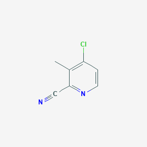 molecular formula C7H5ClN2 B1464054 4-Chloro-3-methylpicolinonitrile CAS No. 886372-07-2