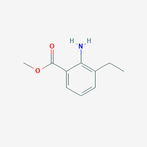 molecular formula C10H13NO2 B1464057 Methyl 2-amino-3-ethylbenzoate CAS No. 1179178-28-9