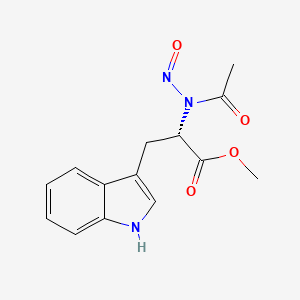 DL-N-Acetyl-1-nitrosotryptophan methyl ester