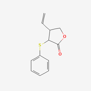 4-Ethenyl-3-phenylsulfanyloxolan-2-one