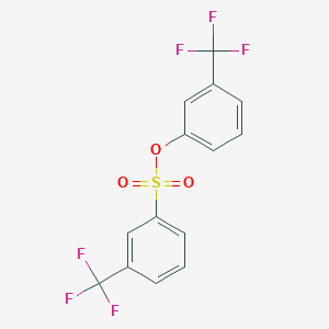 3-(Trifluoromethyl)phenyl 3-(trifluoromethyl)benzenesulfonate