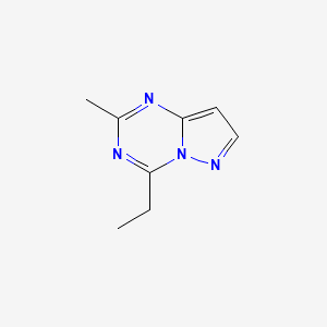 4-Ethyl-2-methylpyrazolo[1,5-a][1,3,5]triazine