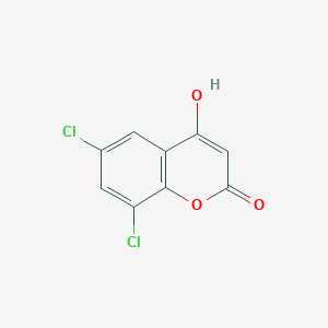 molecular formula C9H4Cl2O3 B1464072 6,8-Dichloro-4-hydroxycoumarin CAS No. 36051-82-8