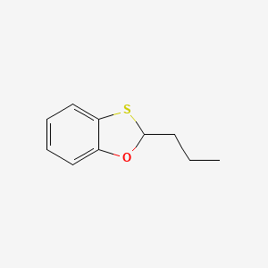 1,3-Benzoxathiole, 2-propyl-