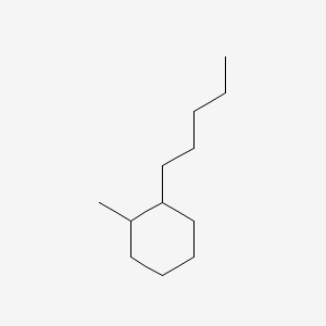 1-Methyl-2-pentylcyclohexane