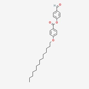 4-Formylphenyl 4-(tetradecyloxy)benzoate