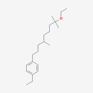 1-(8-Ethoxy-4,8-dimethylnonyl)-4-ethylbenzene