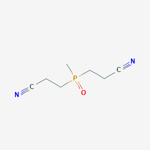 3,3'-(Methylphosphoryl)dipropanenitrile