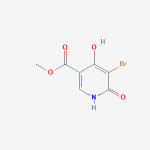 molecular formula C7H6BrNO4 B1464092 Methyl 5-bromo-4,6-dihydroxynicotinate CAS No. 1190198-25-4