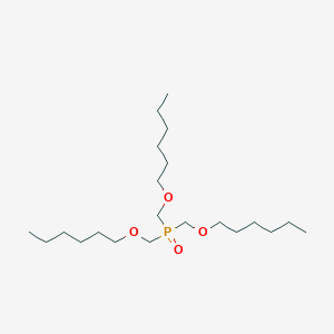 Phosphine oxide, tris[(hexyloxy)methyl]-