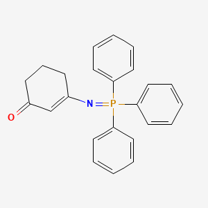 2-Cyclohexen-1-one, 3-[(triphenylphosphoranylidene)amino]-