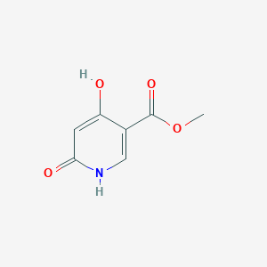molecular formula C7H7NO4 B1464186 Methyl 4,6-dihydroxynicotinate CAS No. 79398-27-9