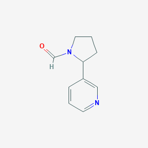 molecular formula C10H12N2O B014642 去甲尼古丁，N-甲酰基 CAS No. 3000-81-5