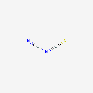 molecular formula C2N2S B14642160 Cyanogen isothiocyanate CAS No. 56023-03-1