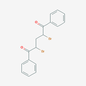 1,5-Pentanedione, 2,4-dibromo-1,5-diphenyl-