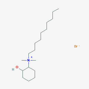 N-Decyl-2-hydroxy-N,N-dimethylcyclohexan-1-aminium bromide