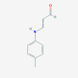 3-(4-Methylanilino)prop-2-enal