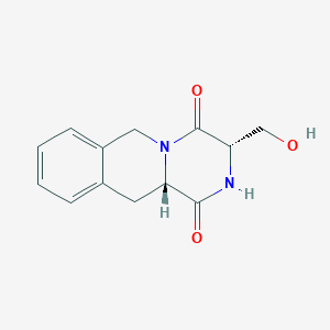(3S,11AS)-3-(Hydroxymethyl)-11,11a-dihydro-2H-pyrazino[1,2-b]isoquinoline-1,4(3H,6H)-dione
