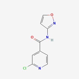 2-Chloro-N-(3-isoxazolyl)isonicotinamide