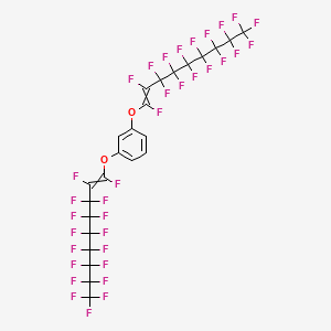 1,3-Bis[(1,2,3,3,4,4,5,5,6,6,7,7,8,8,9,9,9-heptadecafluoronon-1-en-1-yl)oxy]benzene