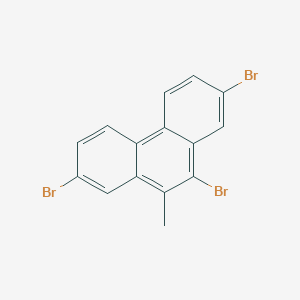 Phenanthrene, 2,7,9-tribromo-10-methyl-