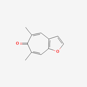 5,7-Dimethyl-6H-cyclohepta[b]furan-6-one