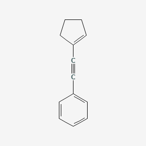 (1-Cyclopenten-1-ylethynyl)benzene