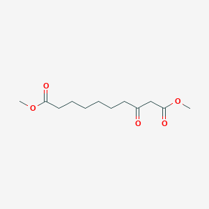 molecular formula C12H20O5 B14642417 Dimethyl 3-oxodecanedioate CAS No. 54314-76-0