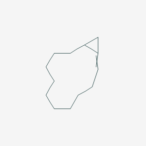 molecular formula C13H22 B14642424 Bicyclo[10.1.0]tridec-1-ene CAS No. 54766-91-5