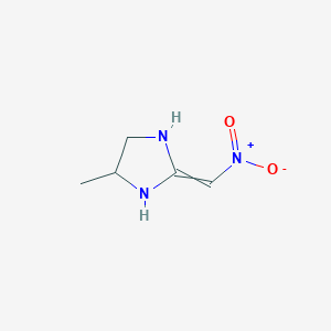 4-Methyl-2-(nitromethylidene)imidazolidine