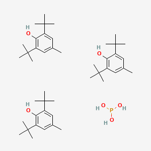 2,6-Ditert-butyl-4-methylphenol;phosphorous acid