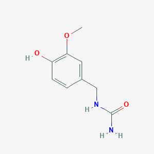 Urea, [(4-hydroxy-3-methoxyphenyl)methyl]-