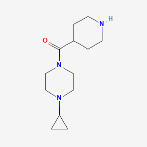 1-Cyclopropyl-4-(piperidine-4-carbonyl)piperazine
