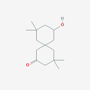 10-Hydroxy-4,4,8,8-tetramethylspiro[5.5]undecan-2-one