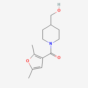[1-(2,5-Dimethylfuran-3-carbonyl)piperidin-4-yl]methanol