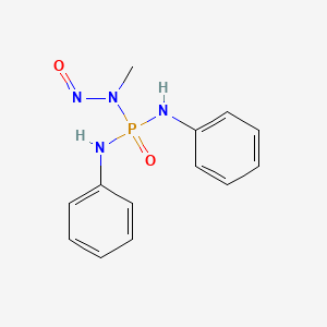 N-(Dianilinophosphoryl)-N-methylnitrous amide