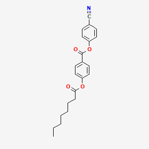 4-Cyanophenyl 4-(octanoyloxy)benzoate