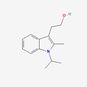 2-[2-Methyl-1-(propan-2-yl)-1H-indol-3-yl]ethan-1-ol