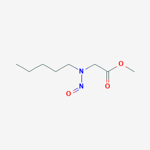 Methyl 2-(nitrosopentylamino)acetate