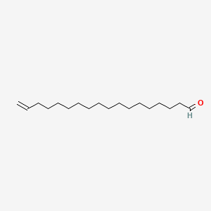 molecular formula C18H34O B14642685 17-Octadecenal CAS No. 56554-86-0