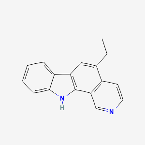 5-Ethyl-11H-pyrido[3,4-A]carbazole