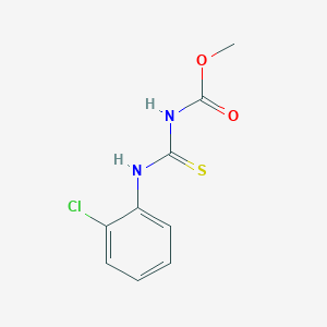 Methyl [(2-chlorophenyl)carbamothioyl]carbamate