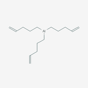 Tri(pent-4-en-1-yl)alumane