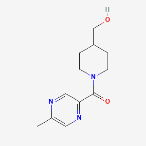 [1-(5-Methylpyrazine-2-carbonyl)piperidin-4-yl]methanol