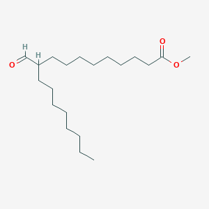 Octadecanoic acid, 10-formyl-, methyl ester